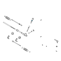 OEM 2004 Kia Rio Seal-Input Shaft Diagram - MDX5032126