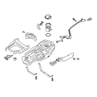 OEM Ford Ranger Filler Pipe Tube Diagram - 8U5Z-17B068-B