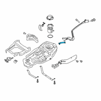 OEM 2020 Ford Police Interceptor Utility Filler Hose Diagram - L1MZ-9047-A