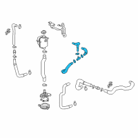 OEM 2019 Chevrolet Bolt EV Hose & Tube Assembly Diagram - 42518092