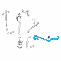 OEM 2019 Chevrolet Bolt EV Tube Assembly Diagram - 42540518