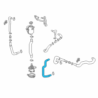 OEM 2017 Chevrolet Bolt EV Outlet Hose Diagram - 42492241