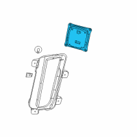 OEM 2021 Chevrolet Camaro Module Diagram - 22907456