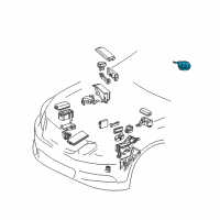 OEM 2008 Lexus GS460 Computer Assy, Power Steering Diagram - 89650-30751