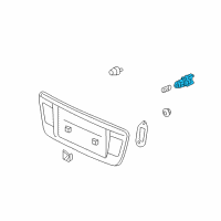 OEM Honda Pilot Socket (T16) (S) Diagram - 34153-S9V-A01