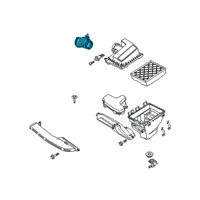 OEM Ford Fusion Inlet Hose Diagram - DS7Z-9B659-B