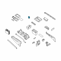 OEM Nissan Pathfinder Armada Switch Assembly Heat Seat Diagram - 25500-7S000