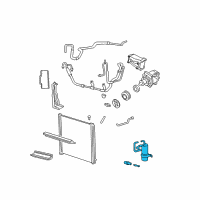 OEM 2003 Mercury Mountaineer Drier Diagram - 1L2Z-19C836-BA