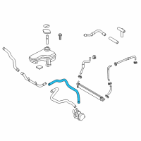 OEM 2012 Kia Optima Hose-EWP Inlet B Diagram - 369393D000