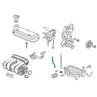 OEM 2022 Honda Insight Pipe, Oil Level Diagram - 15200-5R7-A00