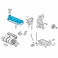 OEM Honda Fit Cover Assy., Cylinder Head Diagram - 12310-5R1-003