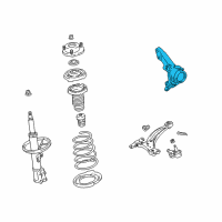 OEM Toyota Knuckle Diagram - 43212-28100