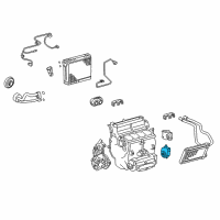 OEM 2010 Toyota Tundra Servo Diagram - 87106-0C090