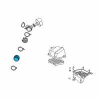 OEM 2006 Kia Amanti Hose-Air Intake Diagram - 281383F000