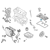 OEM Hyundai Elantra Seal-Oil Diagram - 22443-2E000