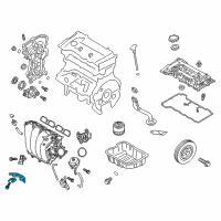 OEM 2014 Hyundai Elantra Stay Assembly-Inlet Manifold Diagram - 28420-2E000