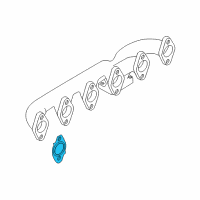 OEM 2021 Dodge Charger Gasket-Exhaust Manifold Diagram - 5045496AA
