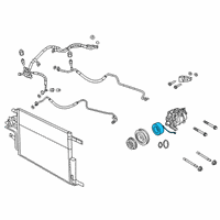 OEM 2020 Jeep Gladiator Coil-Air Conditioning Clutch Diagram - 68405116AA