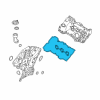 OEM Hyundai Palisade Gasket-Rocker Cover, LH Diagram - 22453-3L101