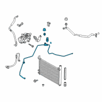 OEM 2015 Toyota Prius Liquid Line Diagram - 88710-47150