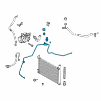 OEM 2013 Toyota Prius Liquid Line Diagram - 88710-47150