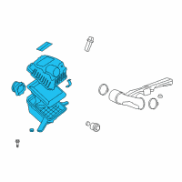 OEM 2010 Chevrolet Colorado Cleaner Asm-Air Diagram - 25996274