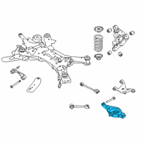 OEM 2021 Nissan Altima Link Complete - Rear Suspension Lower, Rear Diagram - 551B0-6CC0A