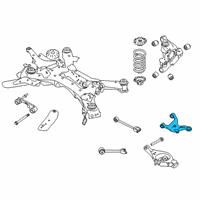 OEM 2020 Nissan Altima Arm Rear Suspension RH Diagram - 55501-6CC0A