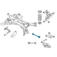 OEM 2020 Nissan Altima Link Complete-Rear Suspension Lower, Front Diagram - 551A0-6CC0A