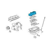 OEM 1997 Pontiac Firebird Manifold Diagram - 24505487