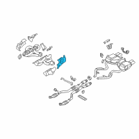 OEM 2013 BMW M3 Heat Resistant Plate Diagram - 11-62-7-838-417