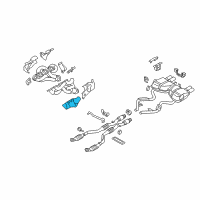 OEM 2013 BMW M3 Heat Resistant Plate Diagram - 11-62-7-838-416
