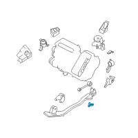 OEM 2006 Ford Escape Support Strut Bracket Diagram - 5M6Z-6031-AB