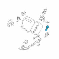 OEM 2005 Ford Escape Bracket Diagram - 6M6Z-6M007-A