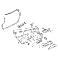 OEM Dodge Switch-Fuel Door Diagram - 5035283AA