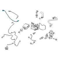 OEM 2017 Ford Escape Lower Oxygen Sensor Diagram - ED8Z-9G444-A