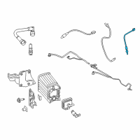 OEM 2017 Ford Expedition Rear Oxygen Sensor Diagram - FL1Z-9G444-A