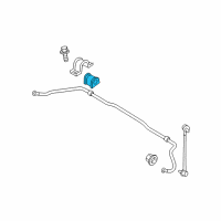 OEM 2007 Kia Spectra5 Bush-Stabilizer Bar Diagram - 548132F100