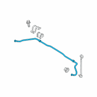 OEM 2005 Kia Spectra Bar-Front Stabilizer Diagram - 548112F000