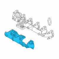 OEM 2012 Ram 3500 Shield-Heat Diagram - 68210181AA