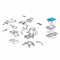 OEM 2011 Chevrolet Tahoe Lid Diagram - 20864151