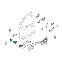 OEM 2003 Infiniti G35 Switch Assy-Door Diagram - 25360-AD000