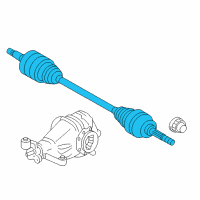 OEM 2016 Lexus RC F Shaft Assembly, Rear Drive Diagram - 42330-53040