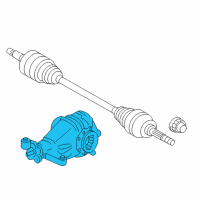 OEM Lexus IS F Carrier Assembly, Differential Diagram - 41110-30A03