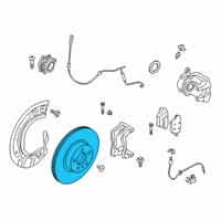 OEM 2021 BMW 330i xDrive Brake Disc, Lightweight, Ventilated Diagram - 34-11-6-860-907