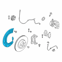 OEM 2020 BMW M340i PROTECTION PLATE LEFT Diagram - 34-10-6-871-335