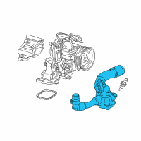 OEM Jeep Wrangler THERMOSTA Diagram - 5048424AD