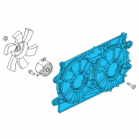 OEM Dodge SHROUD-Fan Diagram - 68029032AA