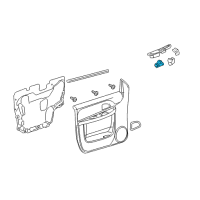 OEM Pontiac Montana Window Switch Diagram - 22626532