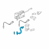 OEM Pontiac EGR Pipe Diagram - 89018175